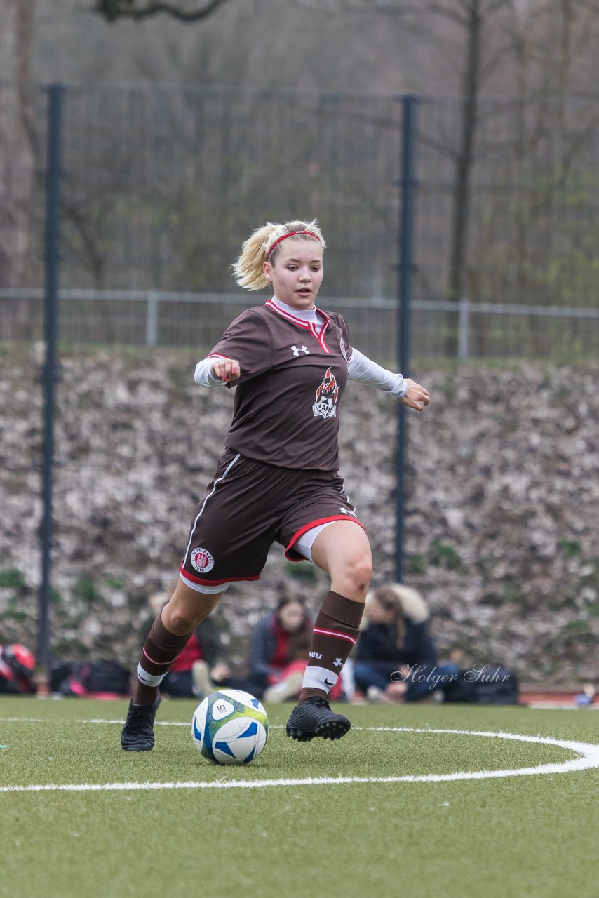 Bild 257 - B-Juniorinnen Walddoerfer - St.Pauli : Ergebnis: 4:1